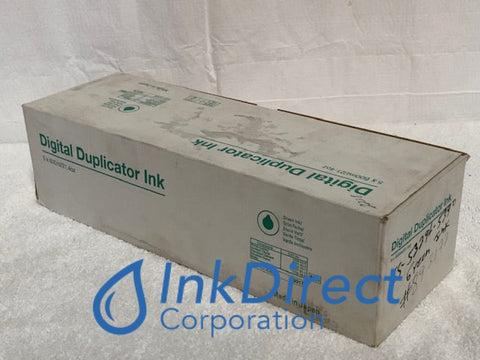 Genuine Ricoh 893172 Digital Duplicator Ink Ink Green Ink Jet Cartridge , Ricoh   - Digital Duplicator  SS 830,  950,  VT  1730,  1800,  2105,  2130,  2200,  2250,  2300,  3600,  3800,  6000