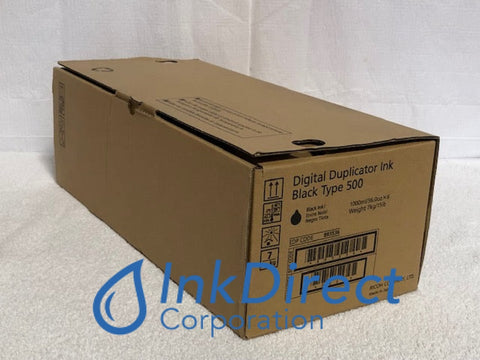 Genuine Ricoh 893536 Type 500 Ink Black Digital Duplicator DD5450 Ink , Ricoh   - Digital Duplicator  DD 5450,