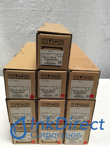 Genuine Ricoh D0149510 D014-9510 Drum Unit Black & Color (lot of 10) MP C6000 C7500 Drum Unit