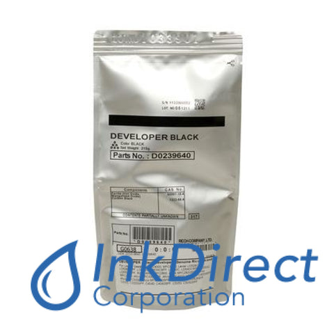Genuine Ricoh D0239640 D023-9640 Developer Black Developer