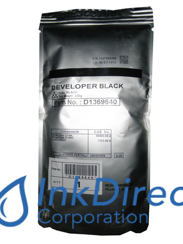 Genuine Ricoh D1369640 Developer Black