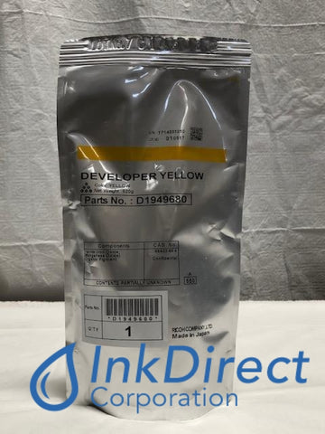 Genuine Ricoh D1949680 D194-9680 Developer Yellow C7100 C7110 Developer , Ricoh   - Multi Function  Pro C7100,  C7100S,  C7100SX,  C7100X,  C7110,  C7110S,  C7110SX,