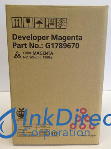 Genuine Ricoh G1789670 Developer Magenta