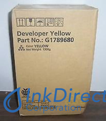 Genuine Ricoh G1789680 Developer Yellow