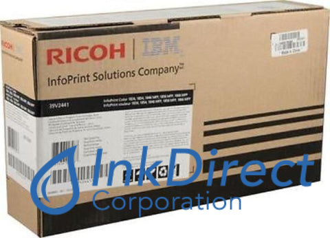 Genuine Ricoh Ibm 39V2441 Toner Cartridge Black
