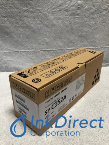 Genuine Ricoh Savin Lanier 408211 SP C352A Toner Cartridge Black Toner Cartridge , Ricoh   - Multi Function  SP C352DN