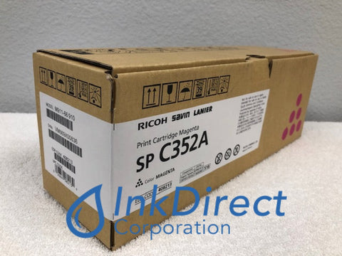 Genuine Ricoh Savin Lanier 408213 SP C352A Toner Cartridge Magenta Toner Cartridge , Ricoh   - Multi Function  SP C352DN