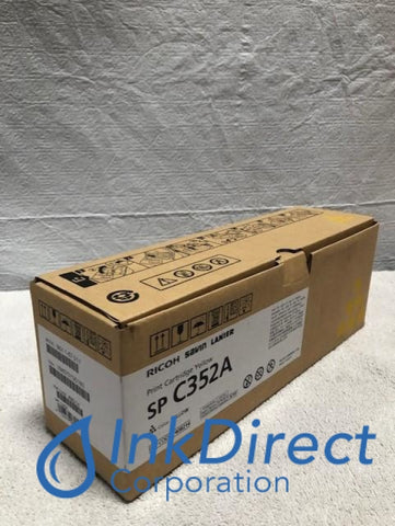Genuine Ricoh Savin Lanier 408214 SP C352A Toner Cartridge Yellow Toner Cartridge , Ricoh   - Multi Function  SP C352DN