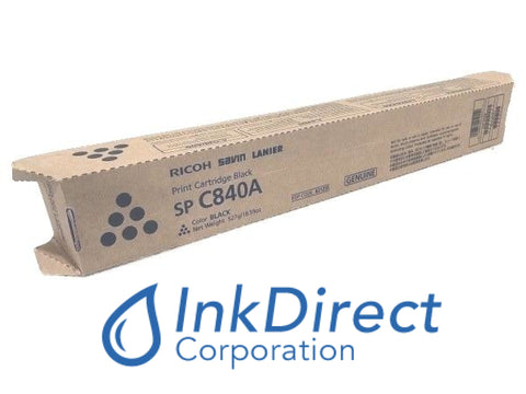 Genuine Ricoh Savin Lanier 821255 Sp C840A Toner Cartridge Black