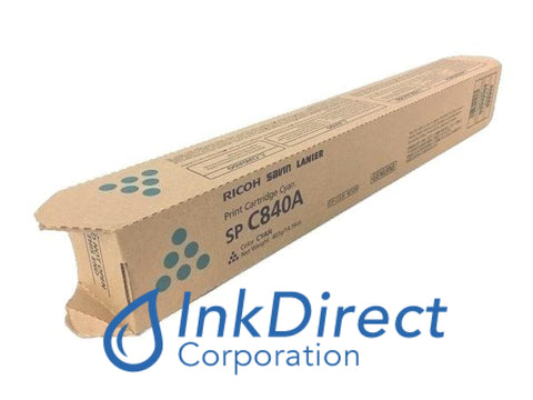 Genuine Ricoh Savin Lanier 821258 Sp C840A Toner Cartridge Cyan