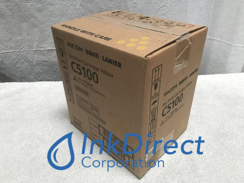 Genuine Ricoh Savin Lanier 828351 828222 Pro C5100 Toner Cartridge Yellow Pro C5100S Toner Cartridge