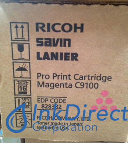 Genuine Ricoh Savin Lanier 828382 Type C9100 Print Cartridge Magenta Pro