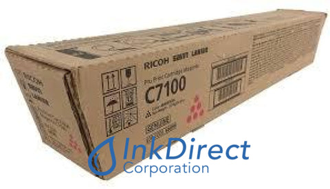 Genuine Ricoh Savin Lanier 828386 828328 C7100 Print Cartridge Magenta Pro Print Cartridge