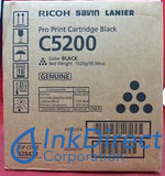 Genuine Ricoh Savin Lanier 828422 C5200 Print Cartridge Black Toner