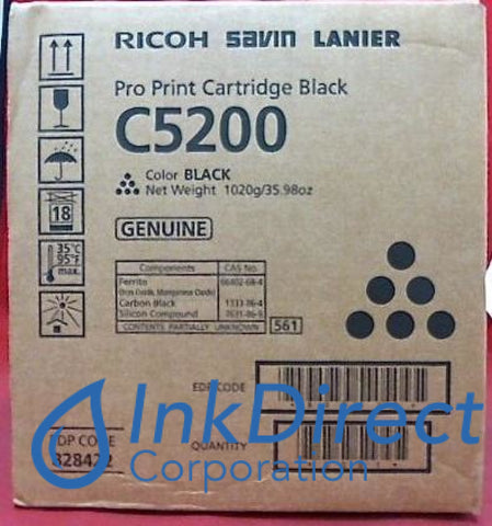 Ricoh Savin Lanier C5200 Pro – Cartuccia Di Stampa Originale Nuova (senza Scatola) - Foto 3