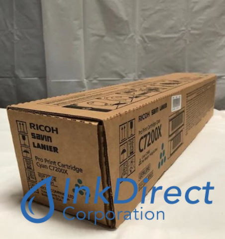Genuine Ricoh Savin Lanier 828531 C7200X Toner Cartridge Cyan Pro Print Cartridge , Ricoh   - Multi Function  Pro C 7200e,  7200X,  7210sx,  7210x,