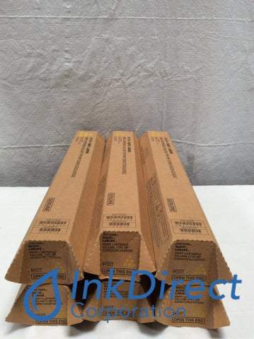 Genuine Ricoh Savin Lanier 841277 841-277 MP C3300 Print Cartridge Yellow (lot of 6) MP C2800 C3300 LD 528C 528CG 528CSPF 533C 533CG 533CSPF