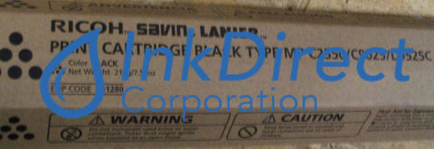 Genuine Ricoh Savin Lanier 841280 841-280 Mp C2550 C9025 Ld525C Print Cartridge Black
