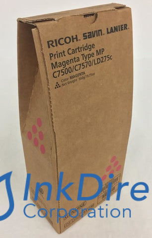Genuine Ricoh Savin Lanier 841290 841086 Mp C7500 Print Cartridge Magenta