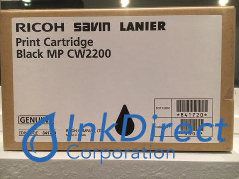 Genuine Ricoh Savin Lanier 841720 Mp Cw2200Sp Print Cartridge Black