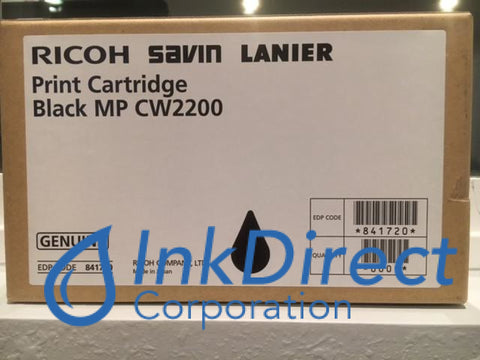 Genuine Ricoh Savin Lanier 841720 Mp Cw2200Sp Print Cartridge Black , Gestetner - Copier MP CW2200, Ricoh Savin Lanier - Copier MP CW2200