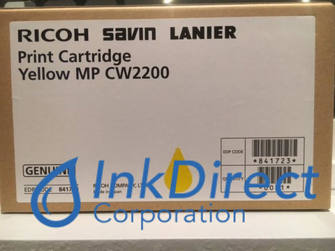 Genuine Ricoh Savin Lanier 841723 Mp Cw2200Sp Print Cartridge Yellow , Gestetner - Copier MP CW2200, Ricoh Savin Lanier - Copier MP CW2200