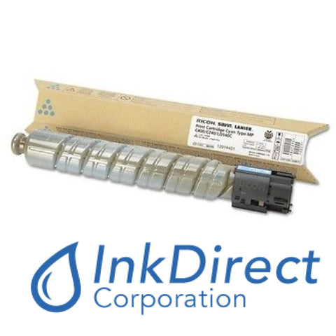 Genuine Ricoh Savin Lanier 841725 841296 Mp C400 Print Cartridge Cyan