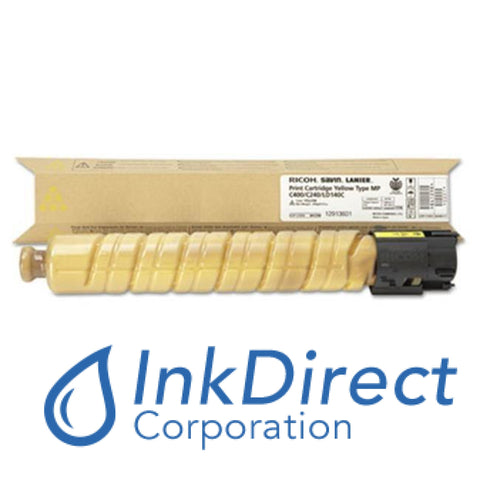 Genuine Ricoh Savin Lanier 841727 841298 Mp C400 Print Cartridge Yellow