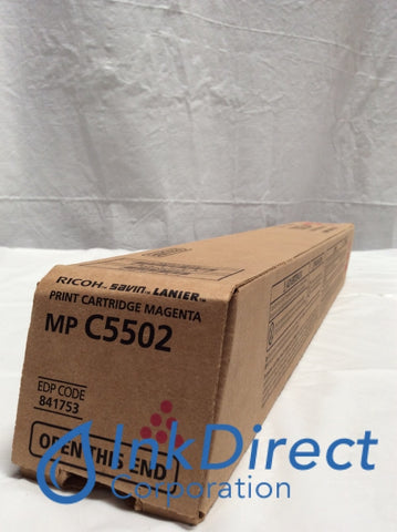 Genuine Ricoh Savin Lanier 841753 841681 MP C5502 Print Cartridge Magenta Print Cartridge