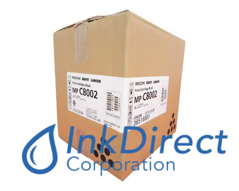 Genuine Ricoh Savin Lanier 841780 842083 Mp C8002 Print Cartridge Black