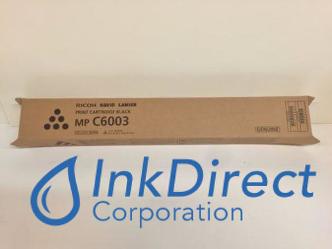 Genuine Ricoh Savin Lanier 841849 841853 Mp C6003 Print Cartridge Black