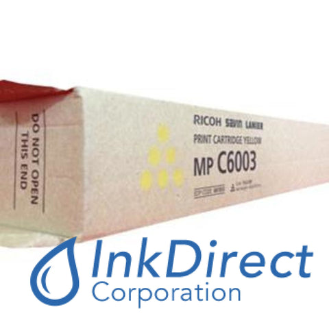 Genuine Ricoh Savin Lanier 841850 841854 Mp C6003 Print Cartridge Yellow Multi Function  AFICIO MP C4503,  MP C5503,  MP C6003,  AFICIO COLOR  MP C6004SP,