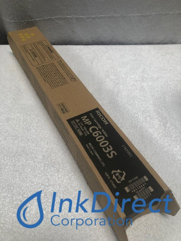 Genuine Ricoh Savin Lanier 841866 (841850) MP C6003 Print Cartridge Yellow MP C4503 C5503 C6004 Print Cartridge , Ricoh   - Multi Function  AFICIO MP C4503,  MP C5503,  MP C6003,  AFICIO COLOR  MP C6004SP,  MP  C4504,  C4504ex,  C5504,  C6004,  C6004ex,
