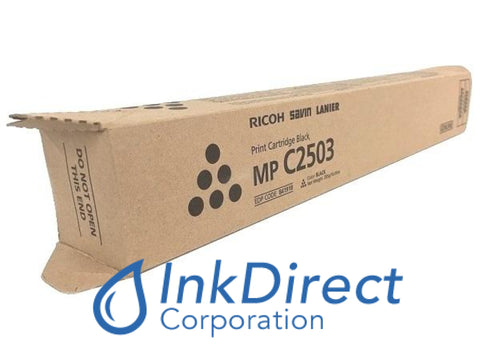Genuine Ricoh Savin Lanier 841918 841925 Mp C2503 Print Cartridge Black Print Cartridge