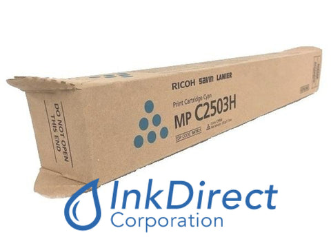 Genuine Ricoh Savin Lanier 841921 841926 Mp C2503H Print Cartridge Cyan Print Cartridge