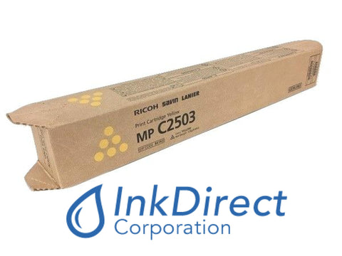Genuine Ricoh Savin Lanier 841922 Mp C2503 Print Cartridge Yellow Print Cartridge
