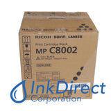 Genuine Ricoh Savin Lanier 842083 841780 Mp C8002 Print Cartridge Black AFICIO MP C7502,  MP C6502,  MP C8002,