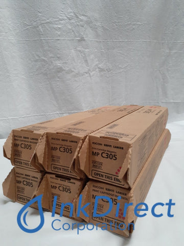 Genuine Ricoh Savin Lanier 842121 841592 MP C305 Print Cartridge Magenta (lot of 6) Print Cartridge