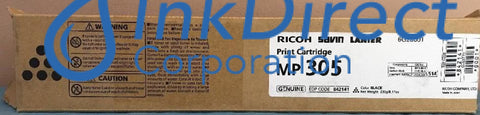 Genuine Ricoh Savin Lanier 842141 Mp 305 Print Cartridge Black Toner