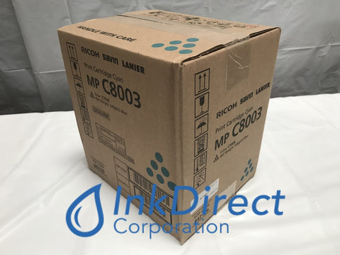 Genuine Ricoh Savin Lanier 842199 C6503 C8003 Toner Cartridge Cyan C6503 MP C8003 Toner Cartridge