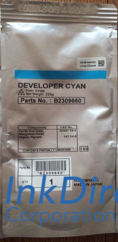Genuine Ricoh Savin Lanier B2309660 B230-9660 Mp-C4500A Developer / Starter Cyan
