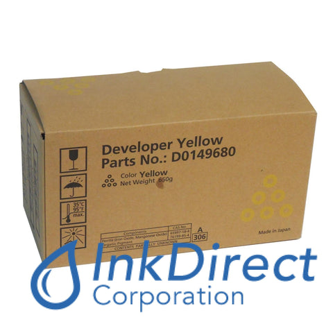 Genuine Ricoh Savin Lanier D0149680 Developer / Starter Yellow