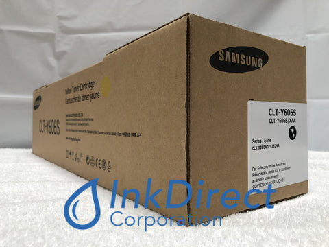 Genuine Samsung Clty606S Clt-Y606S Y606 Toner Cartridge Yellow , CLX 9250NDP , 9350NDP