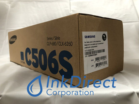 Genuine Samsung CLTC506S CLT-C506S C506 Toner Cartridge Cyan , CLP 680ND , CLX 6260FD