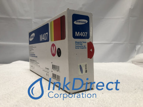 Genuine Samsung Cltm407S Clt-M407S M407 Toner Cartridge Magenta , CLX 3185FW , 3185N , 3186 , CLP 325W