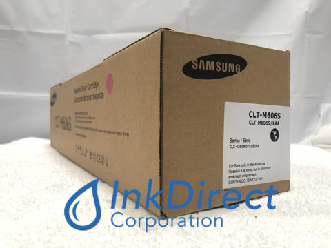 Genuine Samsung Cltm606S Clt-M606S M606 Toner Cartridge Magenta , CLX 9250NDP , 9350NDP