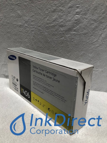 Genuine Samsung CLTY406S CLT-Y406S Y406 Toner Cartridge Yellow Toner Cartridge , Samsung - CLP 365, 365W, CLX 3305, 3305FN, 3305FW,