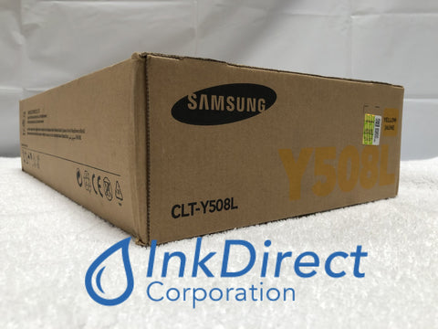 Genuine Samsung Clty508L Clt-Y508L Y508L High Yield Toner Cartridge Yellow , CLX 6220FX , CLP 620ND , 6250FX , 670ND