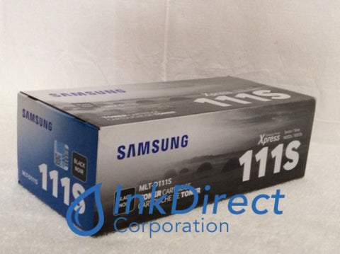 Genuine Samsung MLTD111S MLT-D111S Toner Cartridge Black Toner Cartridge , Samsung - Xpress M2020W, M2070FW, M2070W,