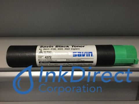 Genuine Savin 4372 - L Toner Black , Savin - Copier 9015, 9022, 9150, 9180, 9210, - Multi Function 9020